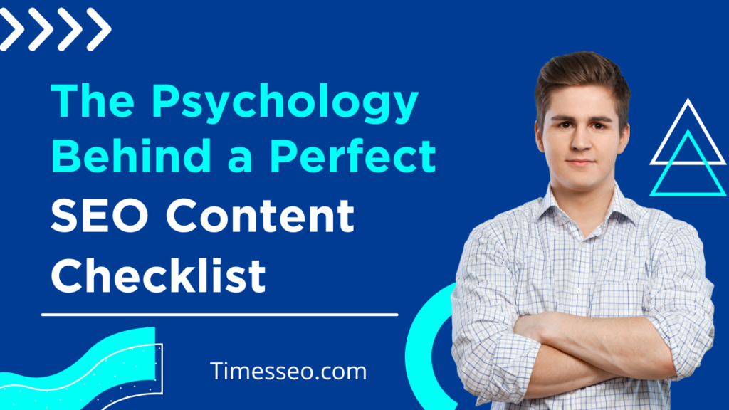 SEO content checklist