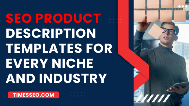 SEO product description templates