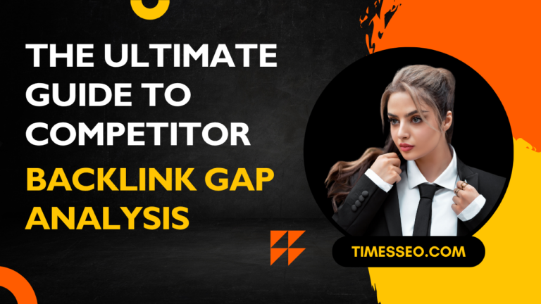 competitor backlink gap analysis