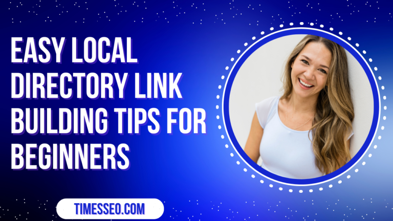 local directory link building tips