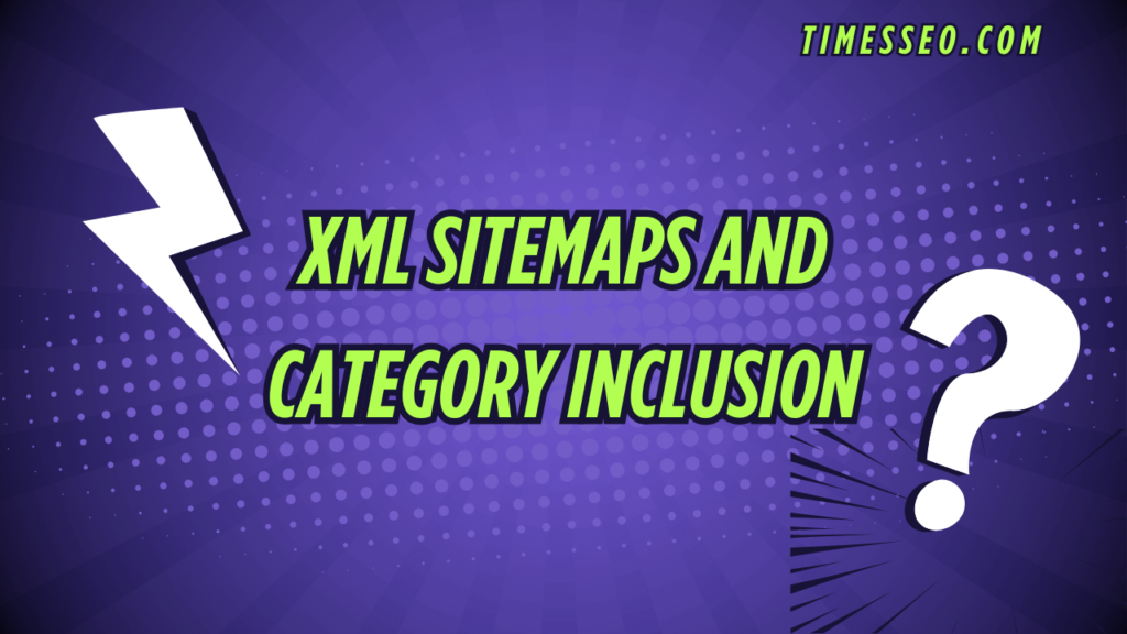 optimizing category pages for SEO