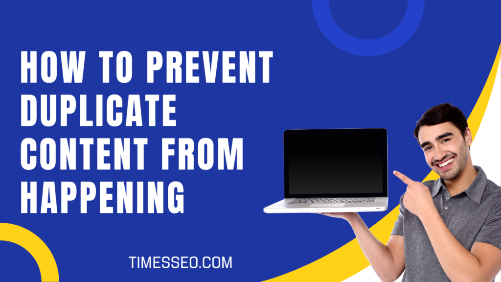 reducing duplicate content