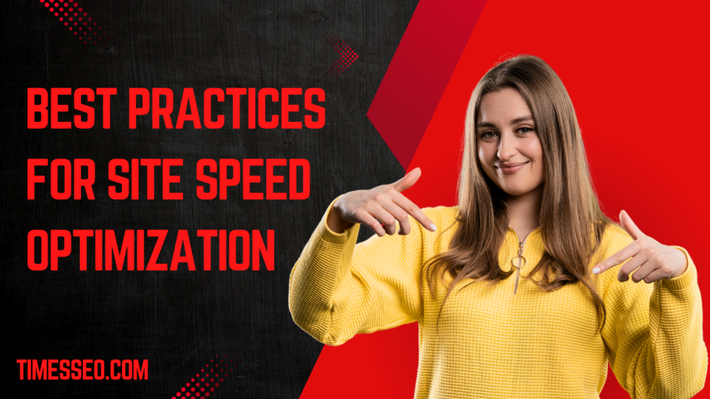 site speed optimization