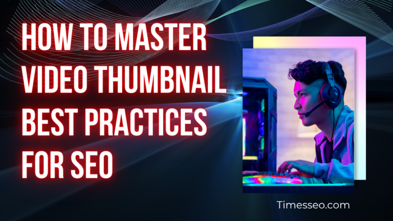 video thumbnail best practices
