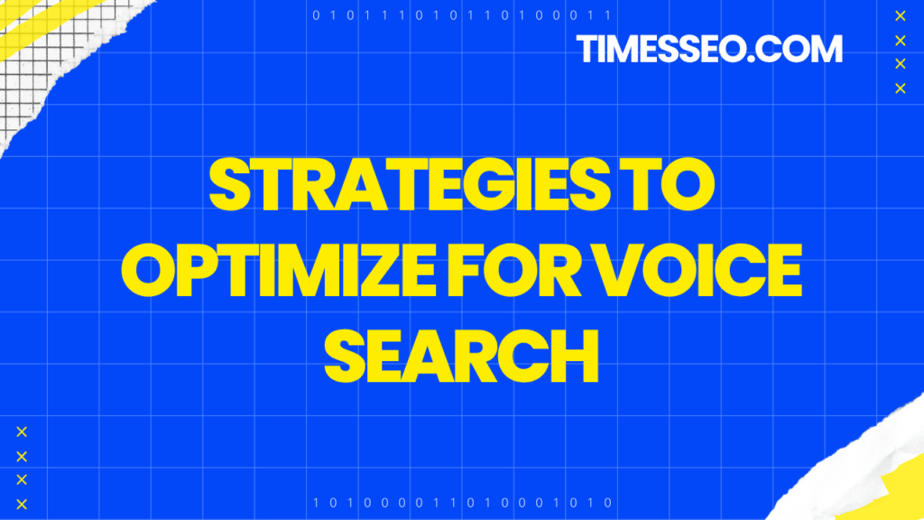 voice search optimization