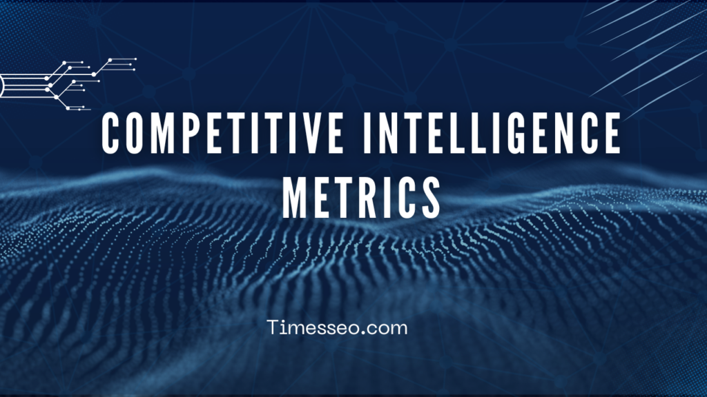 SEO dashboard metrics