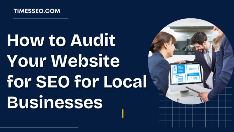 SEO for local businesses