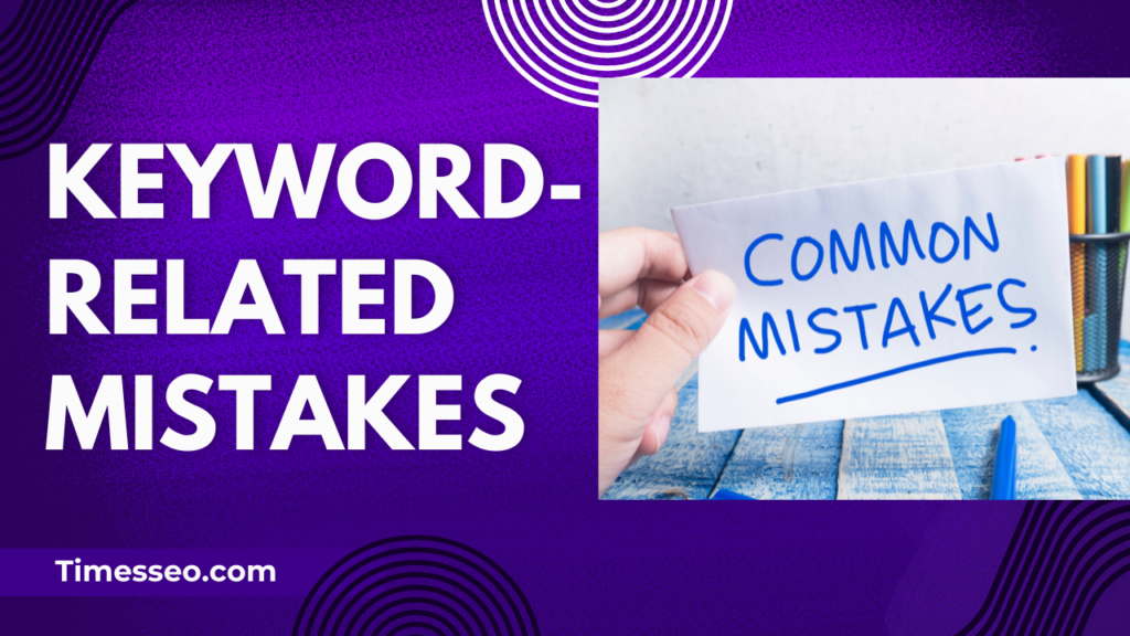 SEO mistakes checklist