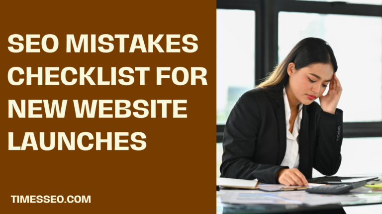 SEO mistakes checklist