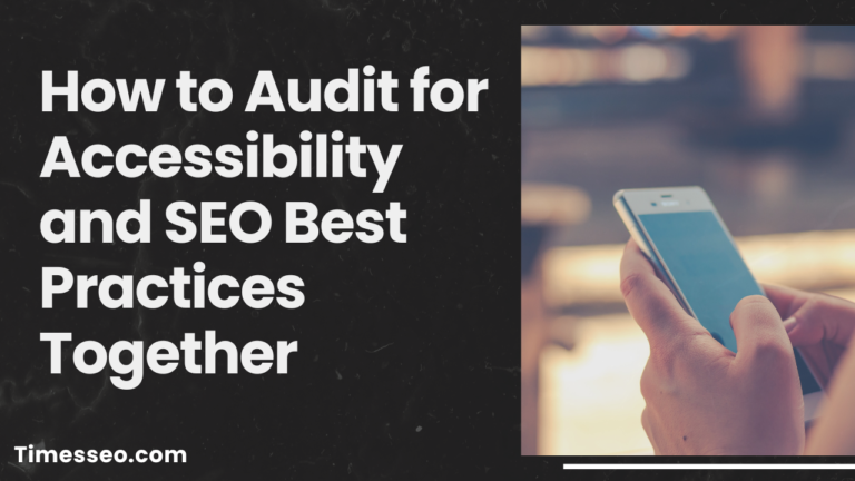 accessibility and SEO best practices