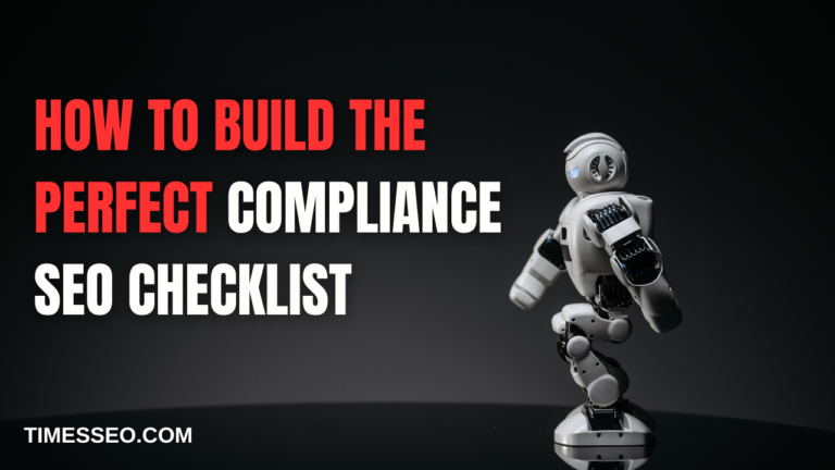 compliance SEO checklist