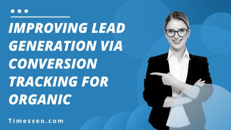 conversion tracking for organic