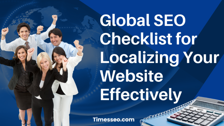 global SEO checklist