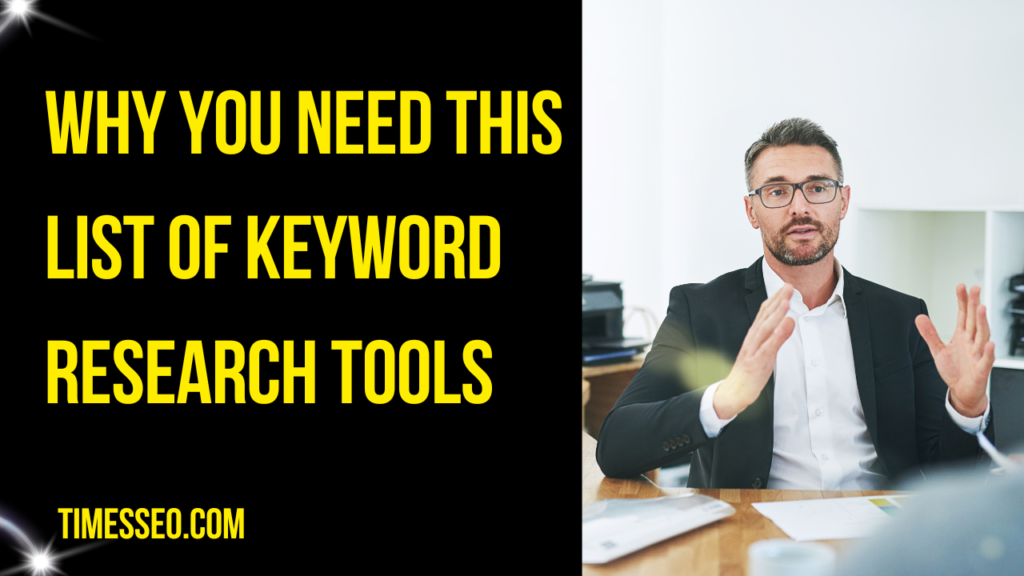 list of keyword research tools