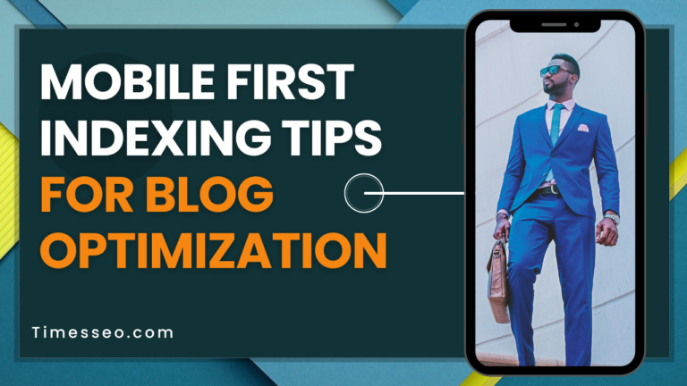 mobile first indexing tips