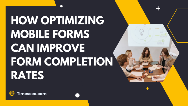 optimizing mobile forms