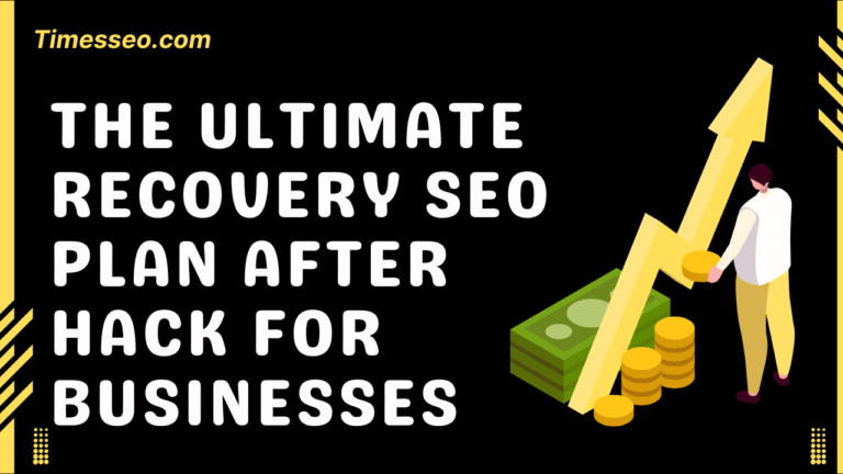 recovery SEO plan after hack
