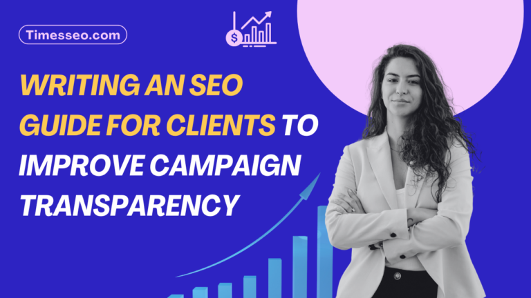 writing an SEO guide for clients