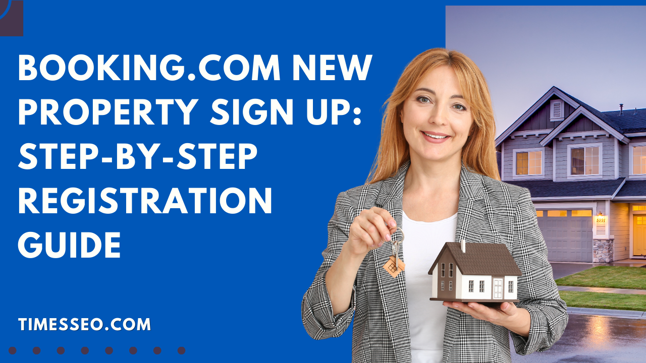 Booking.com New Property Sign Up