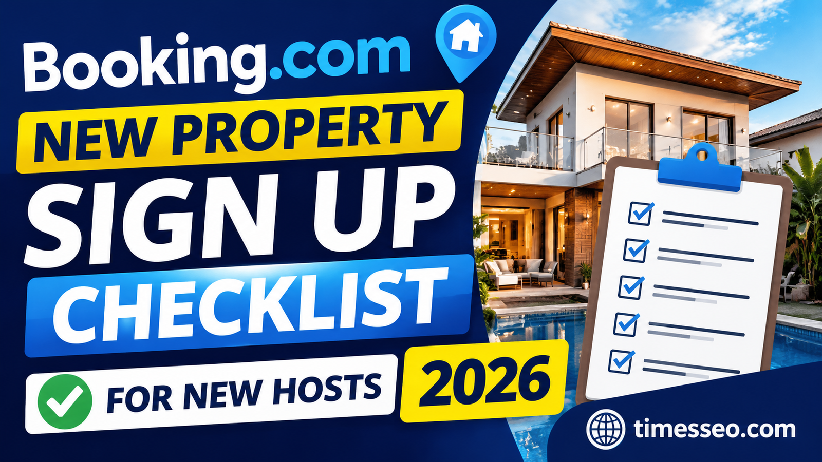 Booking.com New Property Sign Up
