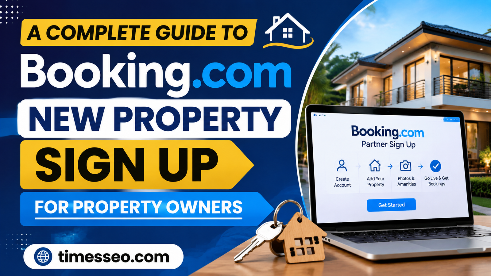 Booking.com New Property Sign Up