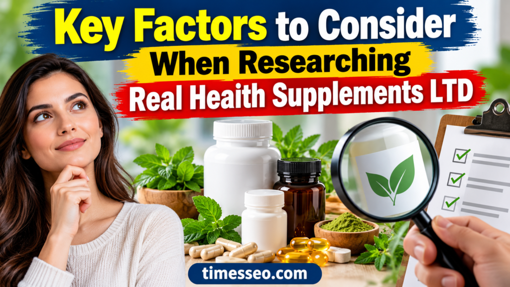 Real Health Supplements LTD